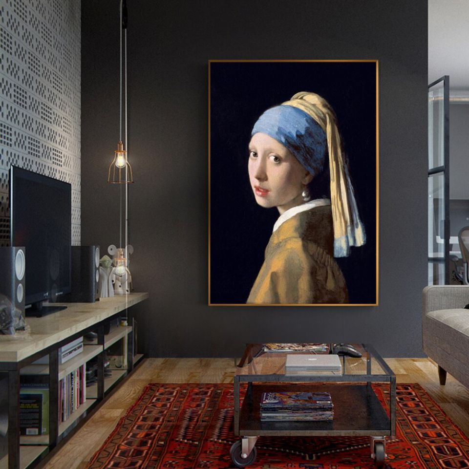 The Girl With A Pearl Earring - The Canvas Museum
