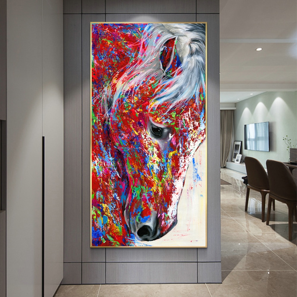 Horse In Colors – The Canvas Museum