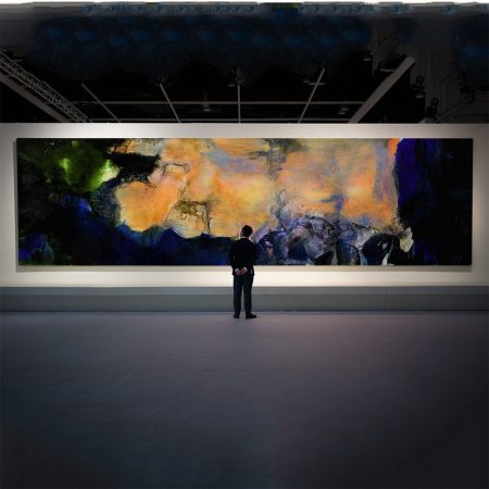 Modern Abstract Painting - Large